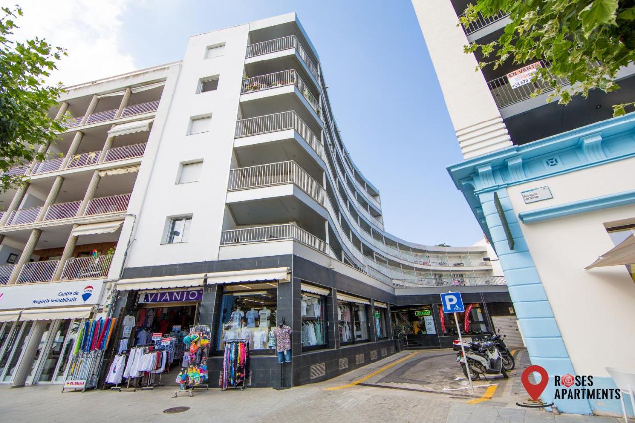 Roses Apartments Tropical Loft Vista Mar Lateral Esterno foto